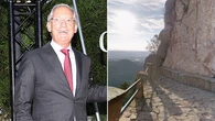 Billionaire’s son questioned after dad died in 100m fall off cliff