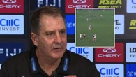 Ross Lyon not amused by Fremantle star’s ‘bizarre’ tactics