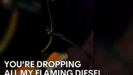 Fuel thief caught in the act