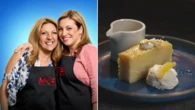 Anne and Maree’s Yia Yia’s Orange Semolina Cake with Chocolate and Candied Orange for MKR Episode 2