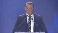 Michael Voss lets rip in fiery best and fairest speech