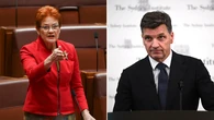 ‘Scared and desperate’: Hanson hits back at Coalition attack