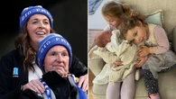Bec Daniher celebrates baby joy with touching Neale tribute