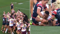 Fight breaks out after full-time of controversial premiership upset