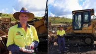 Eagle-eyed worker discovers war medals in landfill
