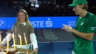 Alex de Minaur floored by on-court surprise after milestone win