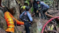 First survivor safely out of flooded cave in Laos