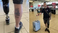 Australian soldier who lost leg in battle returns to Ukraine