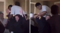 Extraordinary vision emerges of Nasiah partying on Ross Lyon’s shoulders