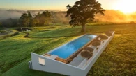 Two fashion names and a design guru have just made millions on a cult Byron hinterland hotel