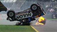 Scary scenes as fiery crashes rock Adelaide 500