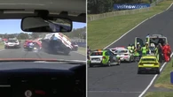 Bathurst race abandoned as ambulance called to horrific accident