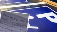 Stranger leaves mother nasty note for parking in ‘parents with prams’ spot