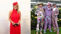 Celebs and racegoers opt for quirky fashion at this year’s Melbourne Cup