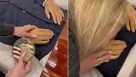 Charlie Kirk’s widow shares video of herself sobbing as she touches his dead body