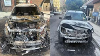 Residents shocked as cars reduced to charred wrecks after firebombing