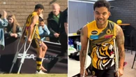 Guy Sebastian in hospital awaiting surgery after serious injury