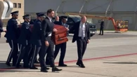 Moving moment JD Vance carries Charlie Kirk’s coffin on final journey