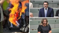 Harsh penalties proposed for burning Aussie flag: ‘About provocation’