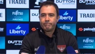 Brad Scott rinses Essendon hero in ruthless post-match presser