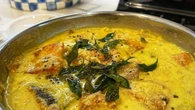 A delicious fresh and fragrant curry for summer made with green mango and fish 