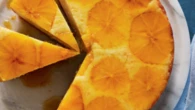Courtnery Roulston makes a simple and delicious upside-down orange and yoghurt cake