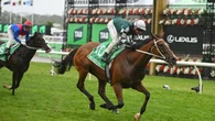 Via Sistina storms to dominant win in Champions Stakes
