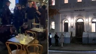 Attacks rock city as arsonist torches synagogue and protesters storm restaurant