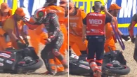MotoGP championship leader banned after striking a marshal twice