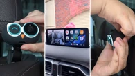 Parents feel less anxious about travelling with their kids thanks to this baby car camera