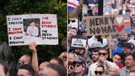 UK government condemns violence at protest over teen’s stabbing death