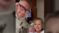 Former premier welcomes eighth child in new homeland