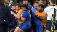 Sideline brawl erupts in Wallabies coach’s big farewell victory