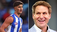 Kane Cornes ‘taking the absolute p15s’ with Harry Sheezel claim