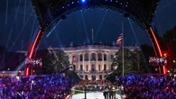 Star-studded crowd shocked by historic White House UFC bout