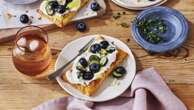 Courtney Roulston whips up a delicious blueberry tart