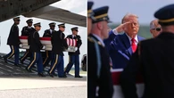 Bodies of US soldiers return home under Trump salute