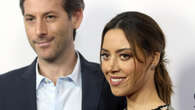 Aubrey Plaza makes first appearance following husband’s death