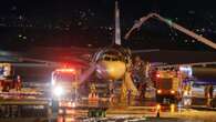 Plane catches fire at South Korean airport, 179 people evacuated