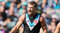 Ollie Wines subbed out of AFL clash with heart problem