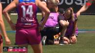 AFLW player in serious ‘distress’ after ‘ferocious’ hit