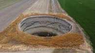 Giant sinkholes emerge sparking fears it’s warning from God