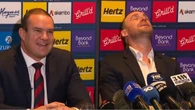Simon Goodwin responds to burning question with two-word gag
