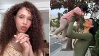 Fans rally behind model after daughter’s shock diagnosis
