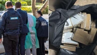 Cops raid one of Australia’s most expensive suburbs after ‘dead drop’ goes wrong