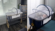 This baby bassinet is identical to the popular Snoo for just $209: ‘Rocks baby to sleep’