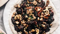 A delicious dish that’s veggie focused without missing out of flavour – beetroot and lentil salad with tahini dressing