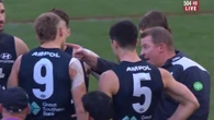 Voss explodes as AFL great slams Blues with one-word assessment