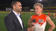Isaac Heeney sums up Sydney’s kicking with blunt comment
