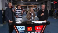 Emotional AFL mum has them in stitches with swear word on live TV